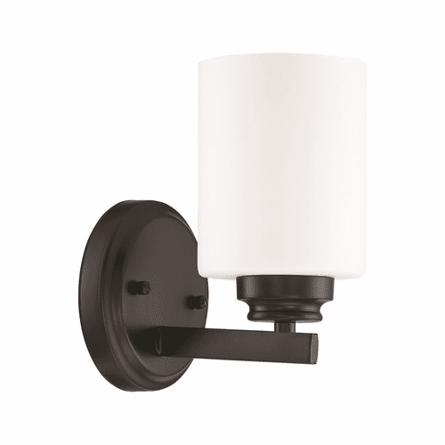 Craftmade Bolden 1-LT Wall Sconce - Flat Black - 50501-FB-WG