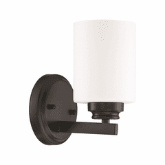 Craftmade Bolden 1-LT Wall Sconce - Flat Black - 50501-FB-WG