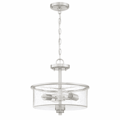 Craftmade Bolden 2-LT Semi-Flush/Pendant - Brushed Polished Nickel - 50552-BNK