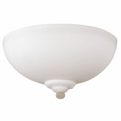 Craftmade Bowl Fan Light Kit - White Frost - LK315-LED