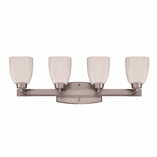 Craftmade Bridwell 4-LT Vanity Light - Brushed Polished Nickel - 14728BNK4