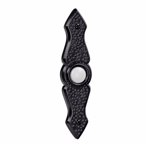 Craftmade Builder Recessed Large Spindle Lighted Push Button - Black - BR7-B