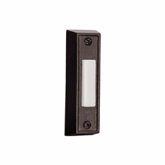 Craftmade Builder Surface Mount Rectangle Lighted Push Button - Bronze - BS6-BZ