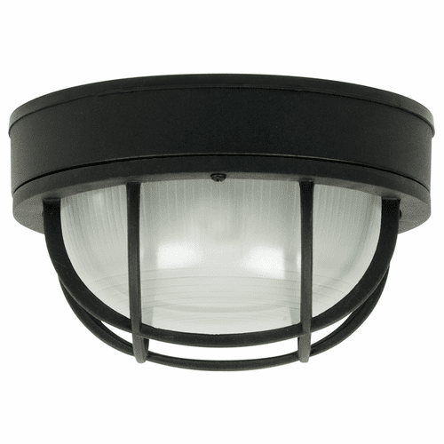 Craftmade Bulkheads Large Outdoor Flushmount - Textured Matte Black - Z395-TB