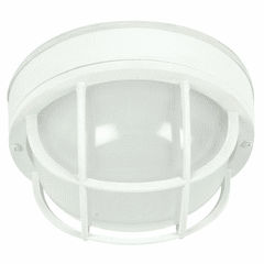 Craftmade Bulkheads Large Outdoor Flushmount - Textured White - Z395-TW