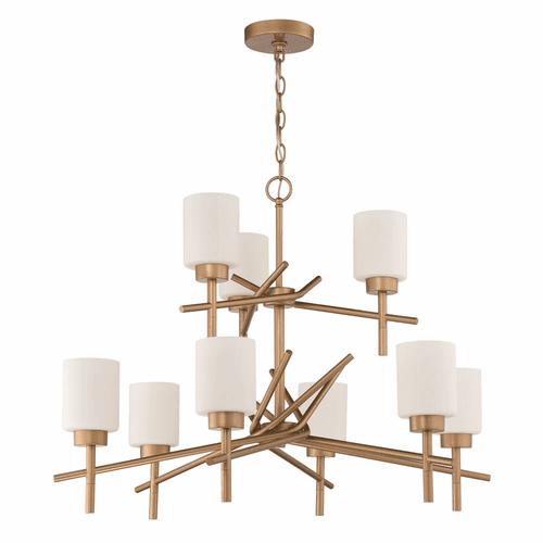 Craftmade Cadence 9-LT Chandelier - Soft Gold - 54629-SG