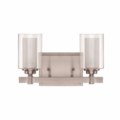 Craftmade Celeste 2-LT Vanity Light - Brushed Polished Nickel - 16712BNK2