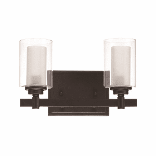 Craftmade Celeste 2-LT Vanity Light - Espresso - 16712ESP2