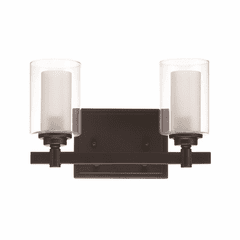 Craftmade Celeste 2-LT Vanity Light - Espresso - 16712ESP2