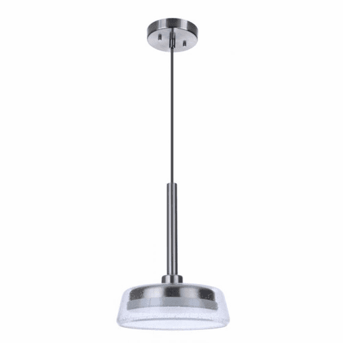 Craftmade Centric 10" LED Pendant - Brushed Polished Nickel - 55191-BNK-LED