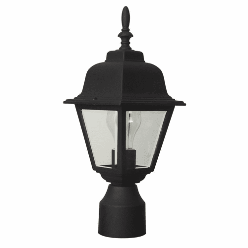 Craftmade Coach Lights Small Post Mount - Textured Matte Black - Z175-TB