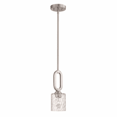Craftmade Collins 1-LT Mini Pendant - Brushed Polished Nickel - 54291-BNK