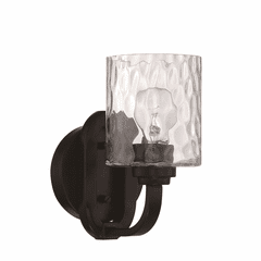 Craftmade Collins 1-LT Wall Sconce - Flat Black - 54261-FB Craftmade Collins 1-LT Wall Sconce - Flat Black - 54261-FB