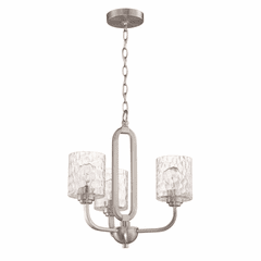 Craftmade Collins 3-LT Chandelier - Brushed Polished Nickel - 54223-BNK