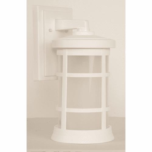 Craftmade Composite Lanterns 1-LT Outdoor Wall Lantern - White - ZA2314-TW