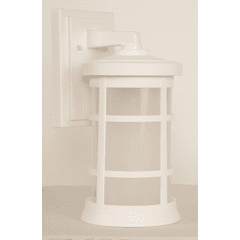Craftmade Composite Lanterns 1-LT Outdoor Wall Lantern - White - ZA2314-TW