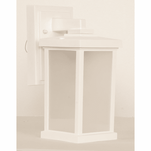 Craftmade Composite Lanterns 1-LT Outdoor Wall Lantern - White - ZA2404-TW