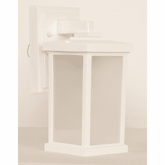 Craftmade Composite Lanterns 1-LT Outdoor Wall Lantern - White - ZA2404-TW