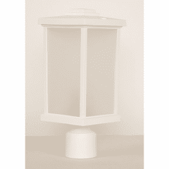 Craftmade Composite Lanterns Post Mount - Textured White - ZA2415-TW Craftmade Composite Lanterns Post Mount - Textured White - ZA2415-TW