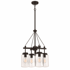 Craftmade Crosspoint 4-LT Outdoor Chandelier - Espresso - 52124-ESP Craftmade Crosspoint 4-LT Outdoor Chandelier - Espresso - 52124-ESP