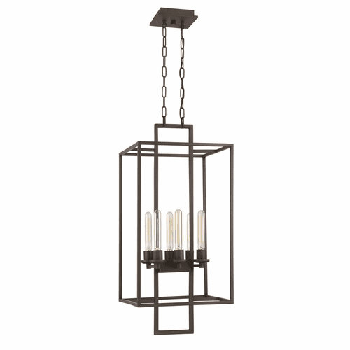 Craftmade Cubic 6-LT Foyer Light - Aged Bronze Brushed - 41536-ABZ
