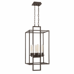 Craftmade Cubic 6-LT Foyer Light - Aged Bronze Brushed - 41536-ABZ Craftmade Cubic 6-LT Foyer Light - Aged Bronze Brushed - 41536-ABZ
