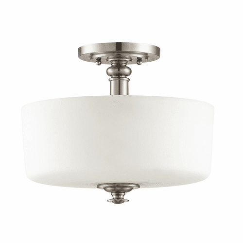 Craftmade Dardyn 3-LT Convertible Semi Flush - Brushed Polished Nickel - 49853-BNK