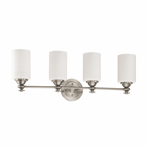 Craftmade Dardyn 4-LT Vanity Light - Brushed Polished Nickel - 49804-BNK