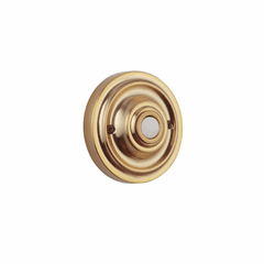 Craftmade Designer Surface Mount Lighted Push Button - Satin Brass - PB3039-SB Craftmade Designer Surface Mount Lighted Push Button - Satin Brass - PB3039-SB