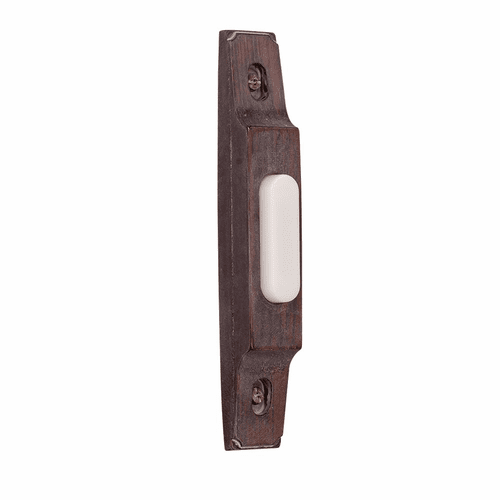 Craftmade Designer Thin Profile Lighted Push Button - Rustic Brick - BS3-RB