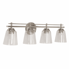 Craftmade Drake 4-LT Vanity - Brushed Polished Nickel - 19633BNK4