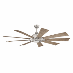 Craftmade Eastwood 60" Ceiling Fan & Light Kit - Polished Nickel - EAS60BNK9