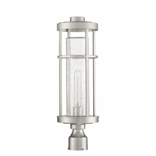 Craftmade Encompass 1 Light Post Mount - Satin Aluminum - ZA4215-SA
