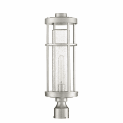 Craftmade Encompass 1 Light Post Mount - Satin Aluminum - ZA4215-SA