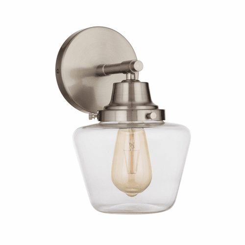Craftmade Essex 1-LT Wall Sconce - Brushed Polished Nickel - 19507BNK1