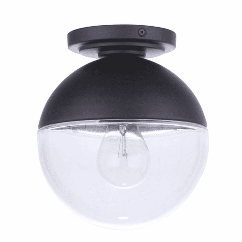 Craftmade Evie 1 Light Outdoor Flush - Midnight - ZA3417-MN