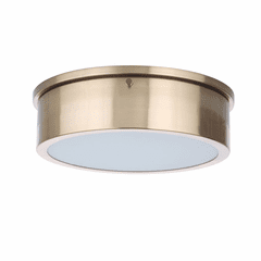Craftmade Fenn 11" LED Flushmount - Satin Brass - X6711-SB-LED