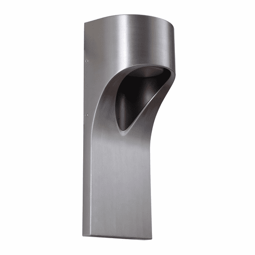 Craftmade Fusion Small LED Outdoor Pocket Sconce - Satin Aluminum - Z6202-SA-LED