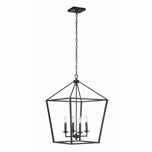 Craftmade Gallery Flynt 4-LT Large Foyer - 52936-FB