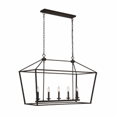 Craftmade Gallery Flynt 5-LT Island Light - 52975-FB