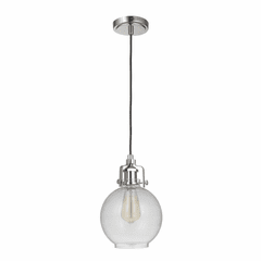 Craftmade Gallery State House 1-LT Mini Pendant w/Cord - Plshd Nickel - P830PLN1-C