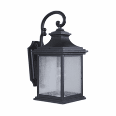 Craftmade Gentry Medium Outdoor Wall Mount - Midnight - Z3214-MN