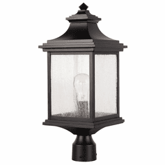 Craftmade Gentry Medium Post Mount - Midnight - Z3215-MN