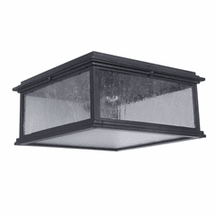 Craftmade Gentry Small Outdoor Flushmount - Midnight - Z3227-MN