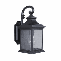 Craftmade Gentry Small Outdoor Wall Mount - Midnight - Z3204-MN Craftmade Gentry Small Outdoor Wall Mount - Midnight - Z3204-MN