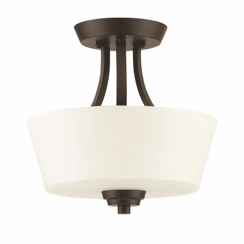 Craftmade Grace 2-LT Convertible Semi Flush - Espresso - 41952-ESP