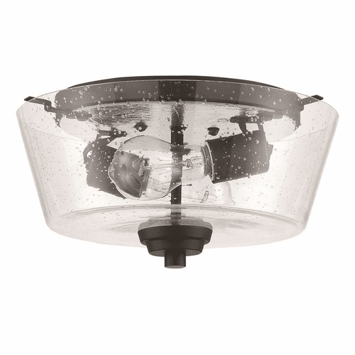 Craftmade Grace 2-LT Flush Mount - Espresso - 41982-ESP-CS