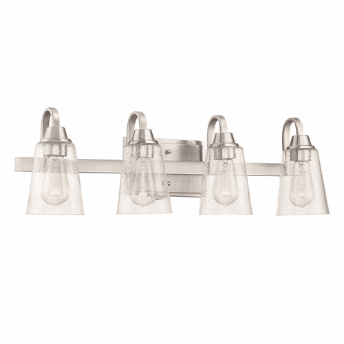 Craftmade Grace 4-LT Bathroom Vanity - Brushed Polished Nickel - 41904-BNK-CS