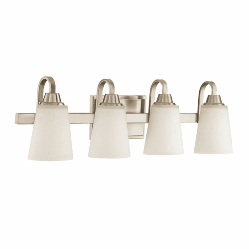 Craftmade Grace 4-LT Vanity Light - Brushed Polished Nickel - 41904-BNK