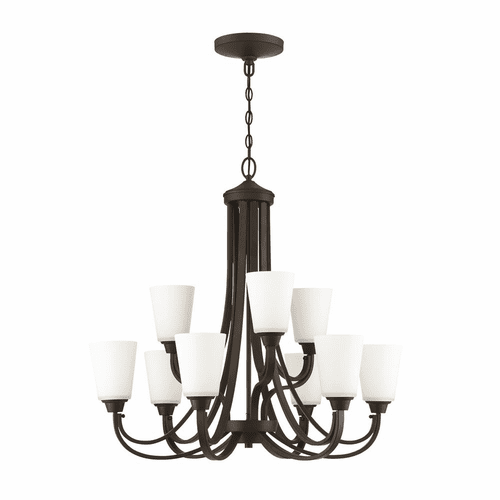 Craftmade Grace 9-LT Chandelier - Espresso - 41929-ESP